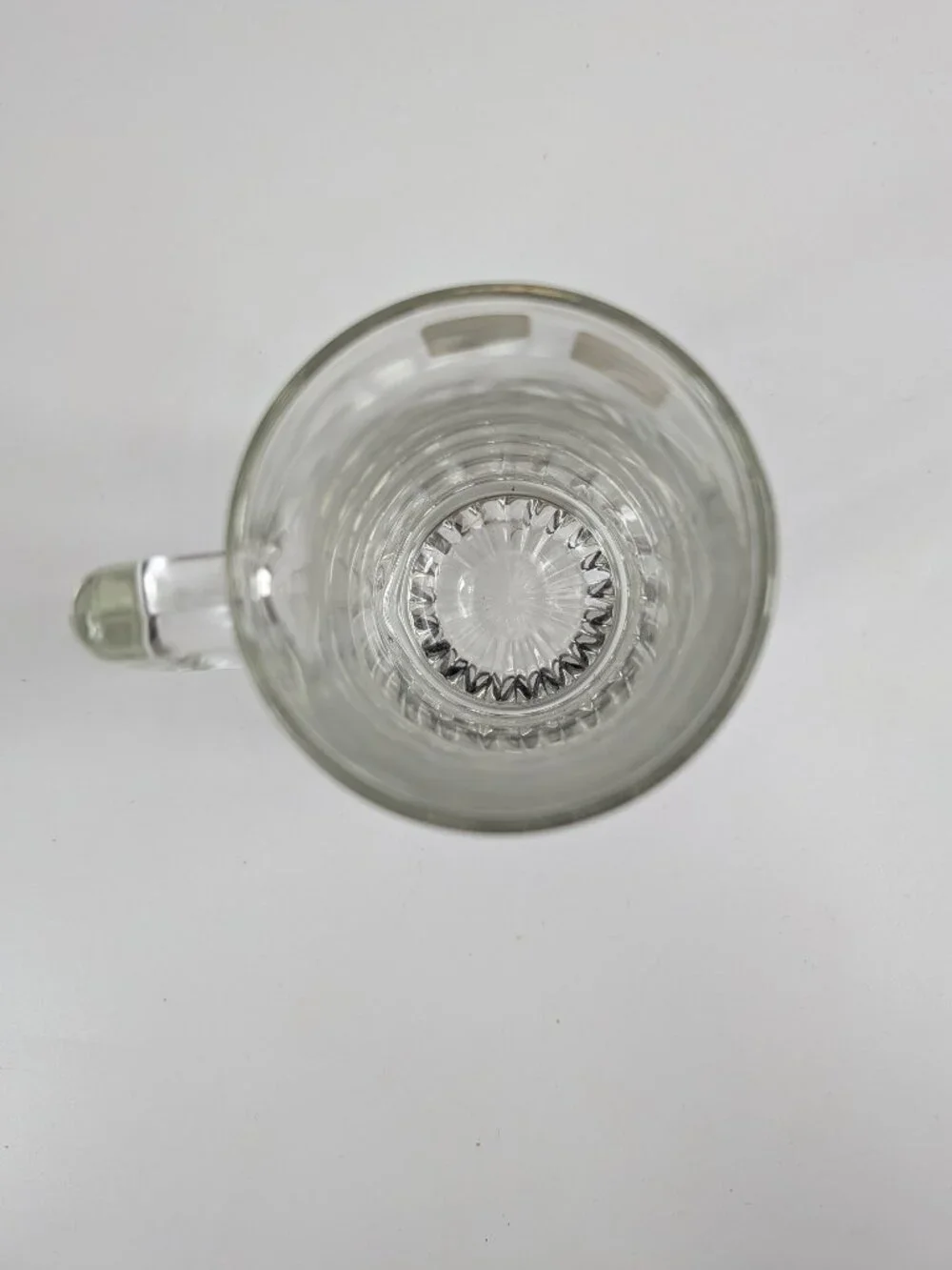 Vintage Luminarc Clear Glass Beer Mug